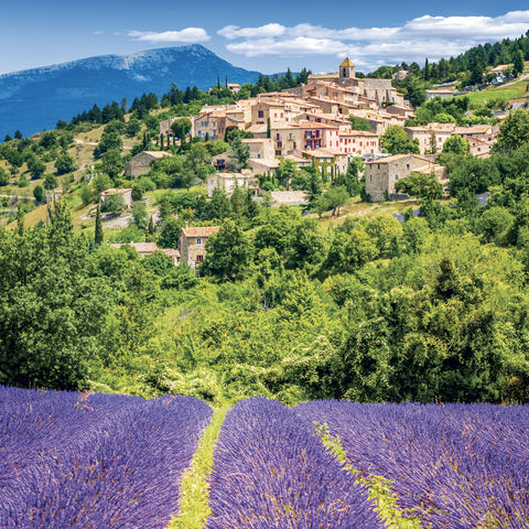 Grid calendar Provence 2027, 30 x 30 cm