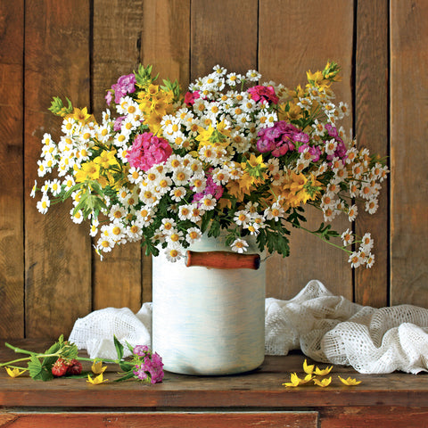 Grid calendar Flowers 2027, 30 x 30 cm