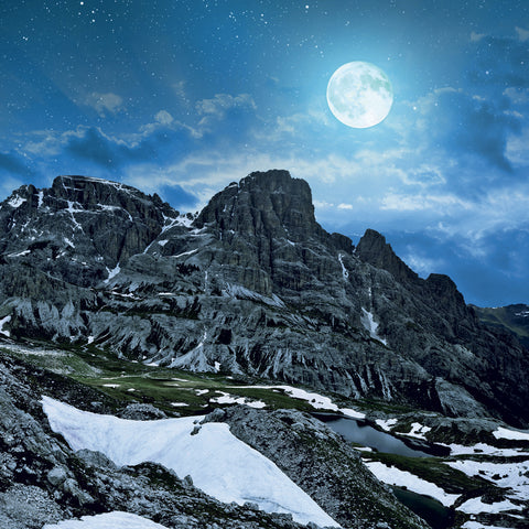 Grid calendar The Moon 2027, 30 x 30 cm