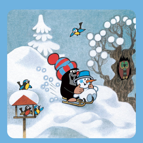 Grid calendar The Little Mole 2027, 30 x 30 cm