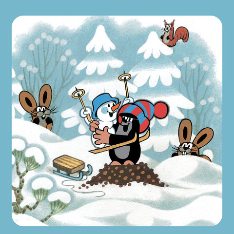 Grid calendar The Little Mole 2027, 30 x 30 cm