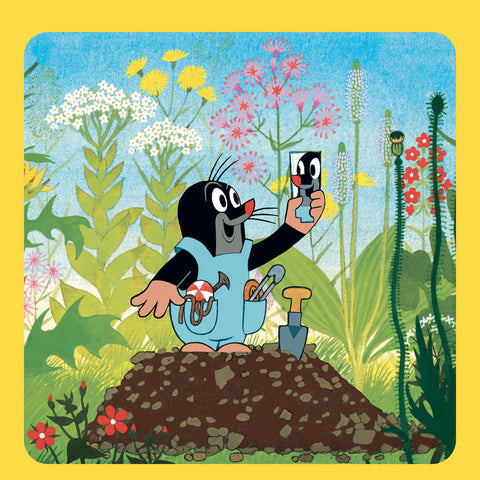 Grid calendar The Little Mole 2027, 30 x 30 cm