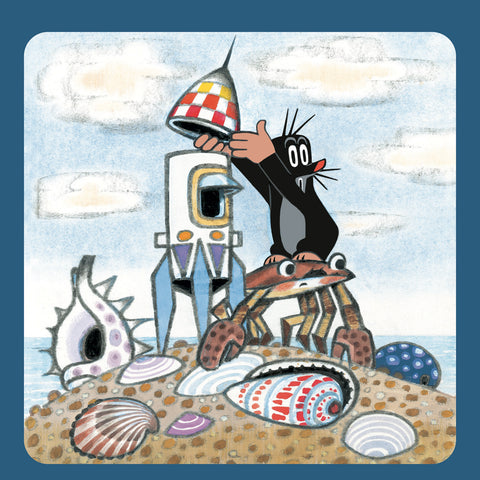 Grid calendar The Little Mole 2027, 30 x 30 cm