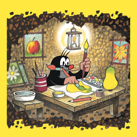 Grid calendar The Little Mole 2027, 30 x 30 cm