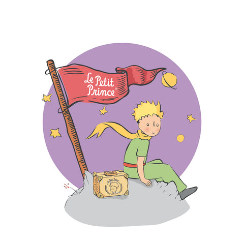 Grid calendar Le Petit Prince 2027, PLASTIC FREE, 30 x 30 cm