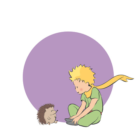 Grid calendar Le Petit Prince 2027, PLASTIC FREE, 30 x 30 cm