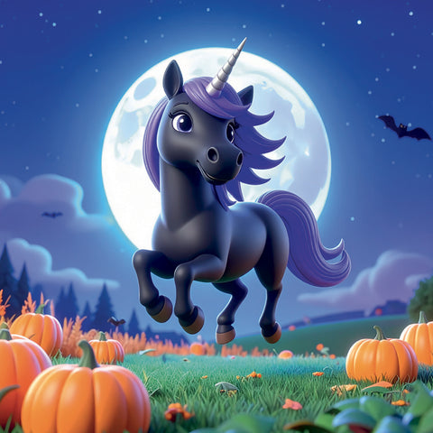 Grid calendar Happy Unicorns 2027, 30 x 30 cm