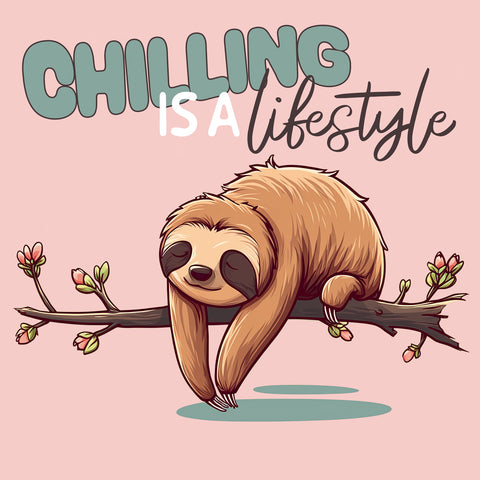 Grid calendar Lazy Sloths 2027, 30 x 30 cm