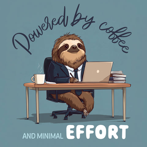 Grid calendar Lazy Sloths 2027, 30 x 30 cm