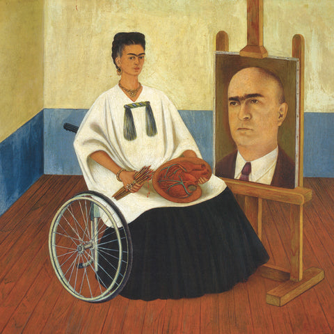 Grid calendar Frida Kahlo 2027, 30 x 30 cm