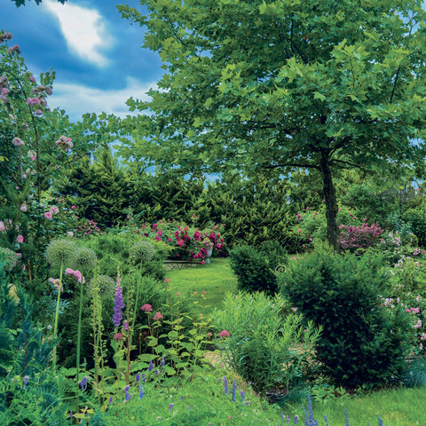 Grid calendar Gardens 2027, 30 x 30 cm