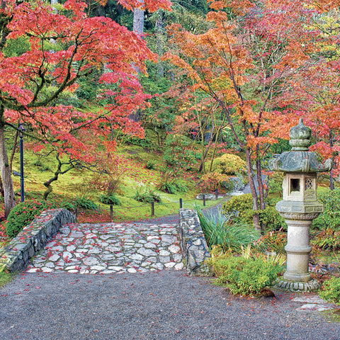 Grid calendar Gardens 2027, 30 x 30 cm