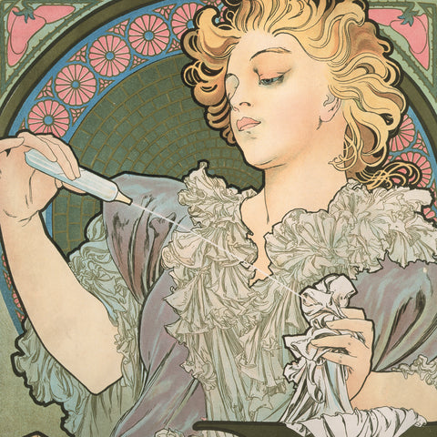 Grid calendar Alphonse Mucha 2027, 20 x 20 cm