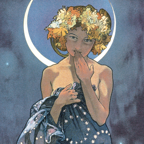 Grid calendar Alphonse Mucha 2027, 20 x 20 cm