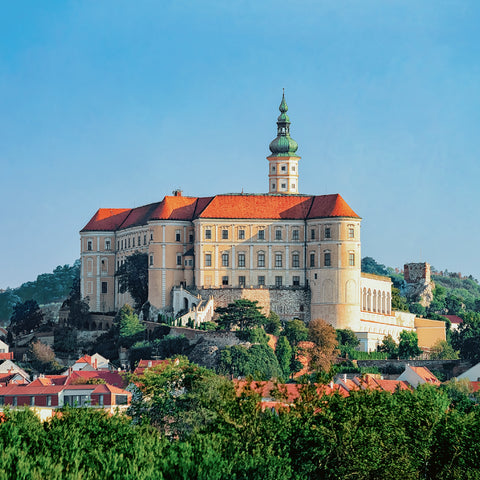 Grid calendar Czech Republic 2027, 20 x 20 cm