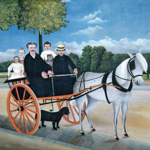 Grid calendar Henri Rousseau 2027, 30 x 30 cm