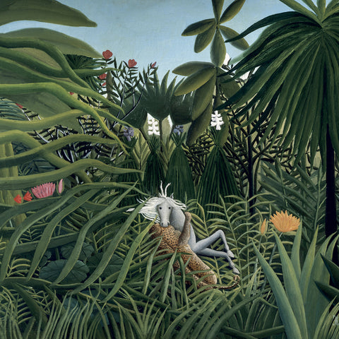 Grid calendar Henri Rousseau 2027, 30 x 30 cm