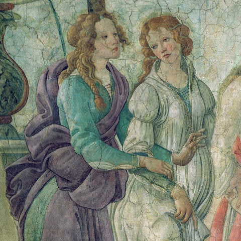 Grid calendar Sandro Botticelli 2027, 30 x 30 cm