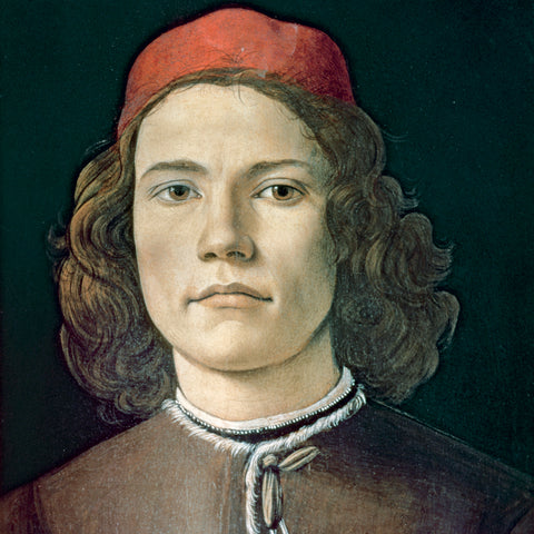 Grid calendar Sandro Botticelli 2027, 30 x 30 cm