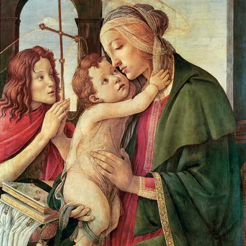 Grid calendar Sandro Botticelli 2027, 30 x 30 cm