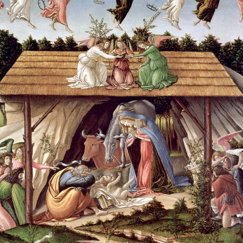 Grid calendar Sandro Botticelli 2027, 30 x 30 cm