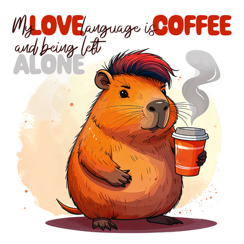 Grid calendar Cheeky Capybaras 2027, 30 x 30 cm