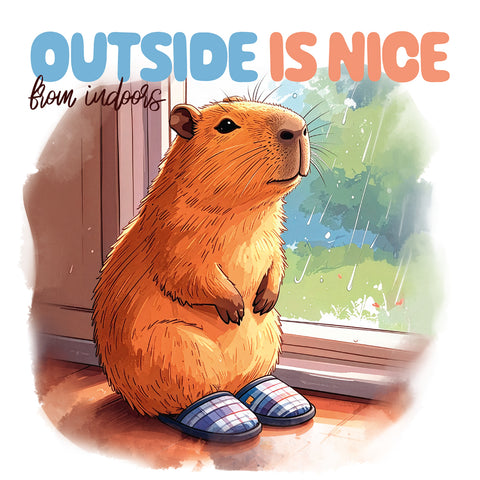 Grid calendar Cheeky Capybaras 2027, 30 x 30 cm