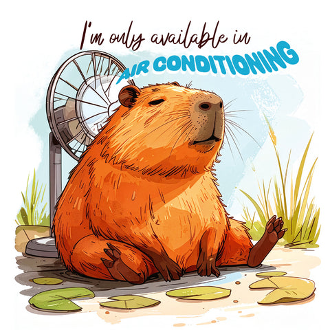 Grid calendar Cheeky Capybaras 2027, 30 x 30 cm