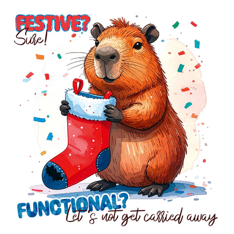Grid calendar Cheeky Capybaras 2027, 30 x 30 cm