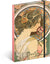 Notebook Alphonse Mucha – Primrose, lined, 13 × 21 cm